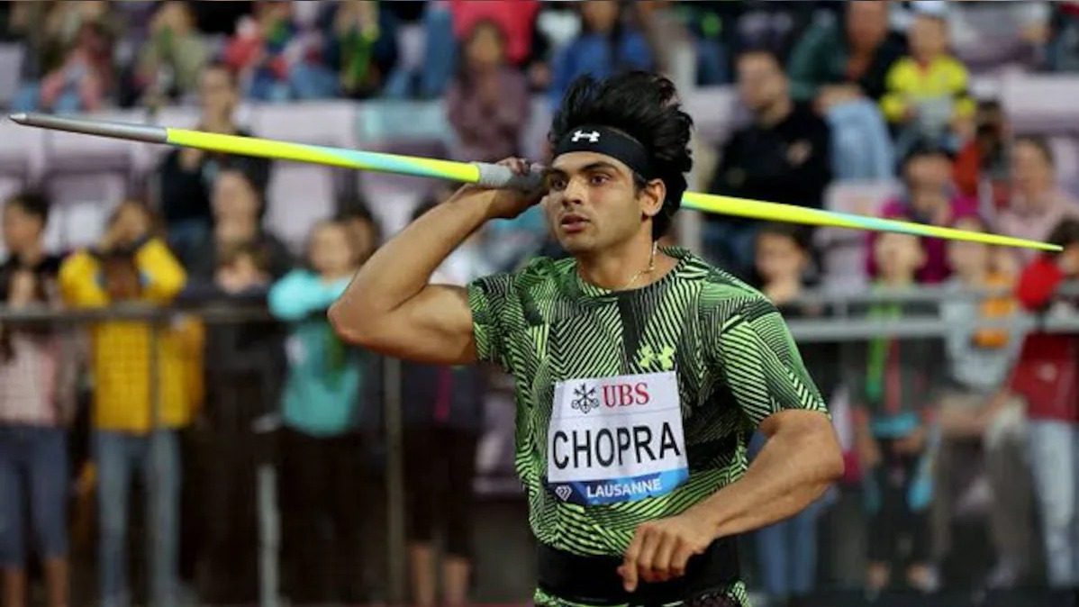 नीरज चोपड़ा,  डायमंड लीग,  सिल्वर मेडल,  भाला फेंक,  85.01 मीटर,  लार्स वेबर,  भारतीय एथलेटिक्स,  अंतरराष्ट्रीय प्रतियोगिता,  ट्रैक और फील्ड,  खिलाड़ी प्रदर्शन