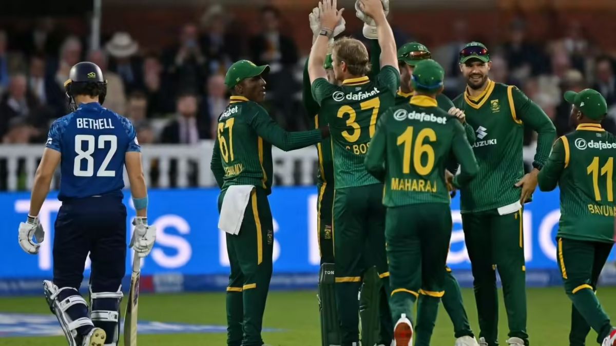 इंग्लैंड बनाम साउथ अफ्रीका,  वनडे सीरीज,  ब्रीट्जके फिफ्टी,  एनरिक नॉर्टजे,  जोस बटलर,  क्रिकेट सीरीज,  इंग्लैंड हार,  साउथ अफ्रीका जीत